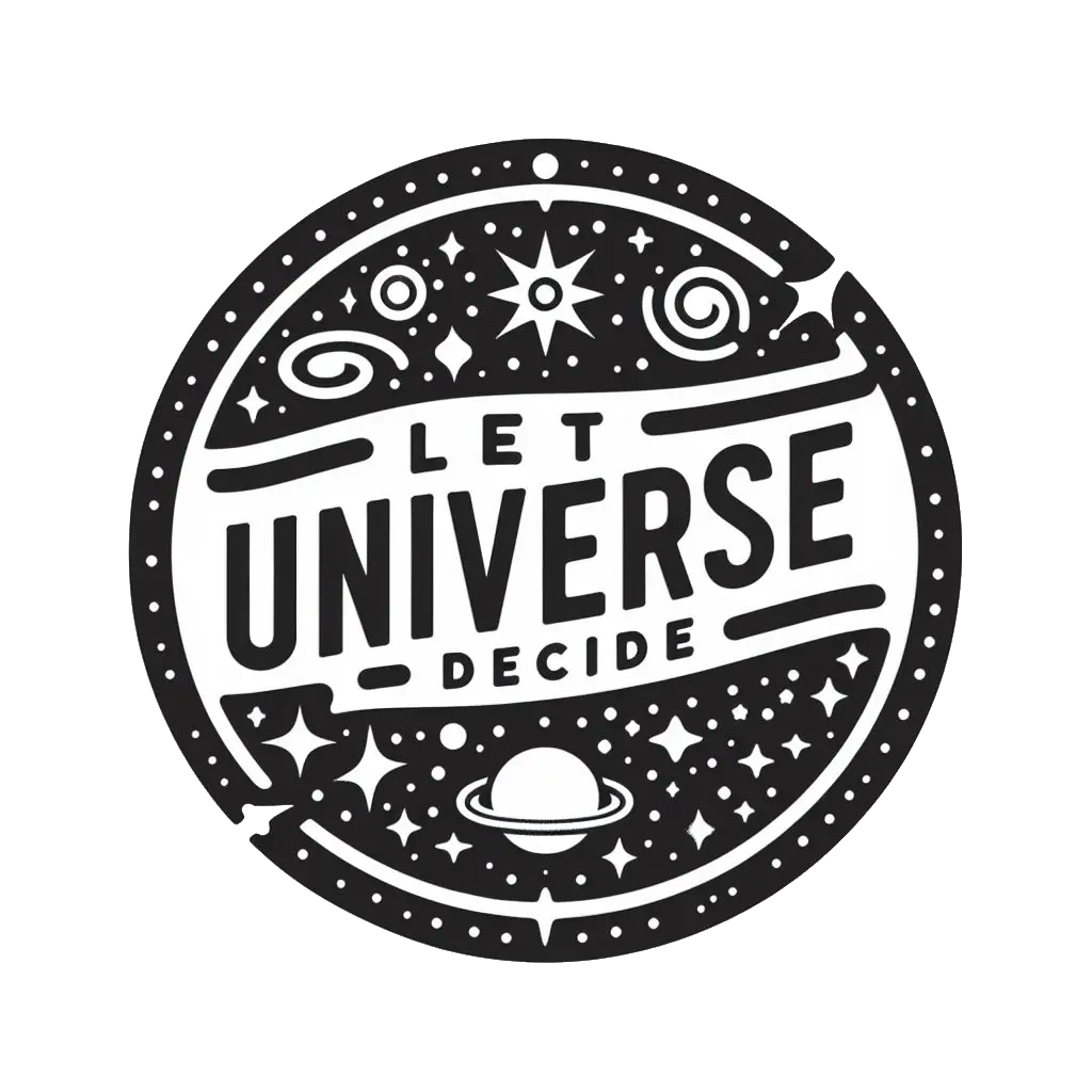 Let Universe Decide Logo